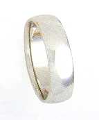 
6.0 mm Wedding Band in 14k White Gold
