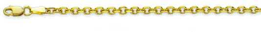 
3.1 mm Cable Chain in 14k Gold
