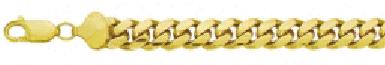 
7.9 mm Miami Cuban Chain in 14k Yellow Gold

