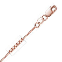 
0.8 mm Box Chain in 14k Rose Gold
