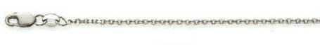 
1.6 mm Cable Chain in 14k White Gold
