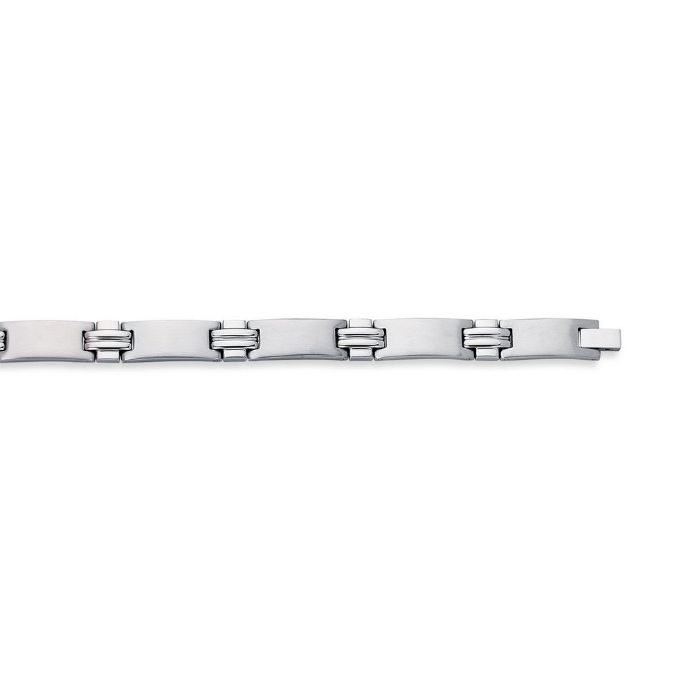 
Stainless Steel 9 mm Mens Link Bracelet - 8.25 Inch
