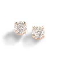 
.33 CTW Round Diamond Stud Earrings (1/3ctw - I1/2 - J-K)
