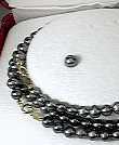
FW Black Pearl Bracelet, Necklace & Earri

