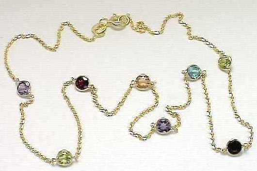 
Gemstones by the Yard Necklace
