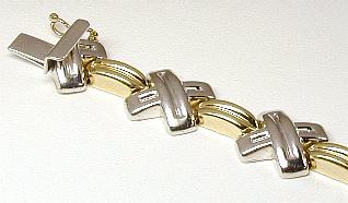 
Two-tone Stampato Bracelet
