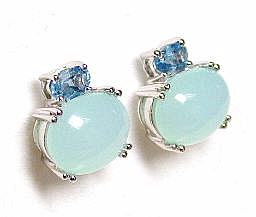 
Effy Co. Blue Opal & London Topaz Ears
