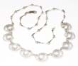 
Elegant Swirl Diamond Necklace
