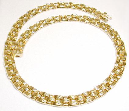 
Ribbed Stampato Necklace
