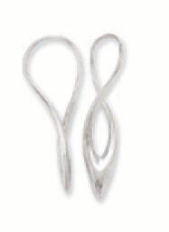 
Pointed Twirl Earrings
