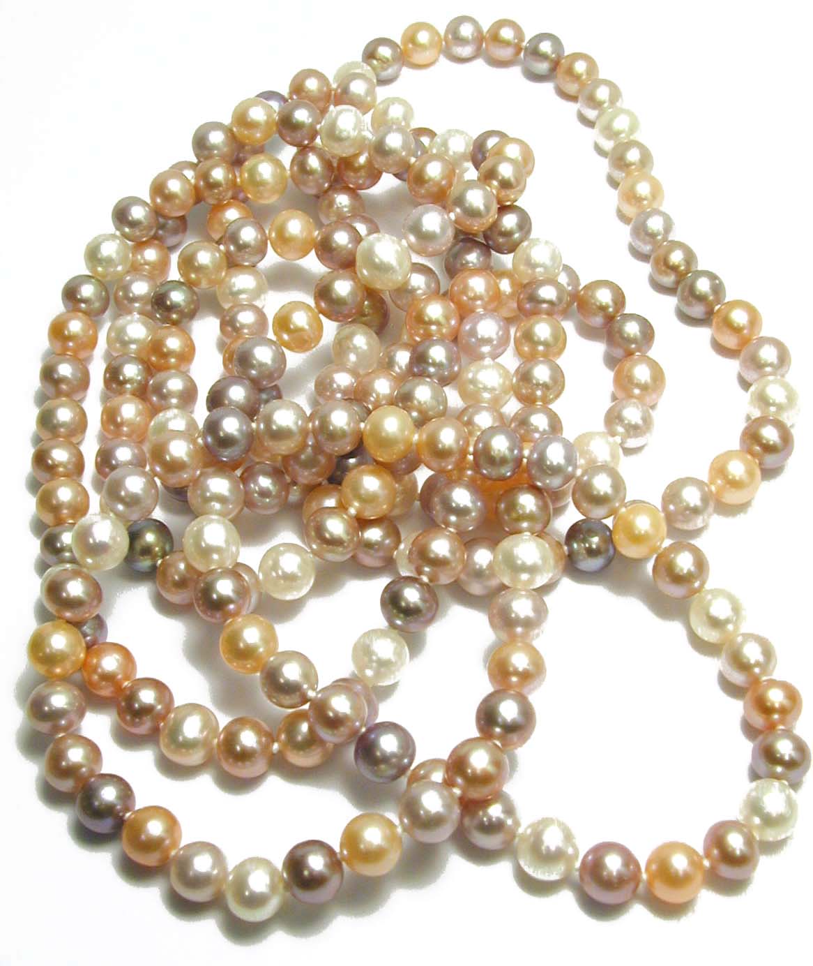 
60 Inch Multicolored Freshwater Cultured Pearl Strand
