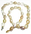 
10-11mm Multicolor Baroque Pearl Necklace
