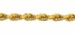 
14k Yellow Gold D/C 8 Inch X 3.0 mm Rope 
