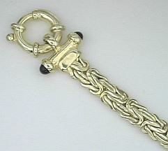
Byzantine Bracelet with Spring Clasp
