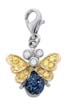 
14k Two-Tone Moth Round 1.5 mm Sapphire a
