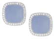 
14k White Spectacular 8.5 mm Chalcedony a
