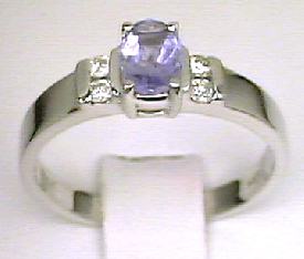 
WG Tanzanite & Diamond Ring
