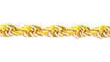 
10k Yellow Gold 16 Inch X 2.5 mm Rope Cha
