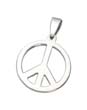 
Stainless Steel Carved Out Peace Sign Pen

