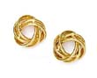 
14k Yellow 14 mm Love-Knot Friction-Back 
