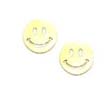 
14k Yellow Smiley Face Friction-Back Earr
