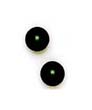 
14k Yellow 6 mm Round Black Crystal Pearl
