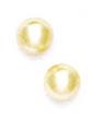 
14k Yellow 9 mm Round White Crystal Pearl
