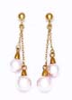
14k 6 and 7 mm Round Light-Rose Crystal P
