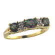 
10k Yellow Oval And Round Mystic Topaz an

