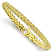 
14k Yellow Woven Design Couture Bangle Br
