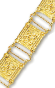 
14k Yellow Tuscany Desgin Bracelet - 7.5 

