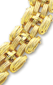 
14k Yellow Bold Couture Design Necklace -
