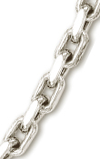 
14k White Mens Bold Cable Link Necklace -
