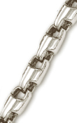 
Stainless Steel Mens Fancy Link Bracelet 
