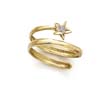 
14k Two-Tone Spiral Star Ring
