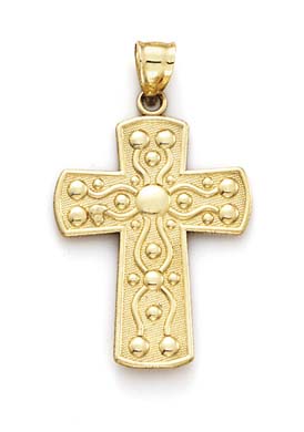 
14k Yellow Gold Cross Pendant
