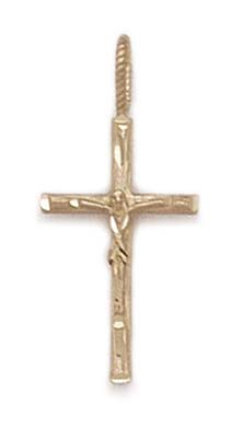 
14k Yellow Gold Crucifix Pendant
