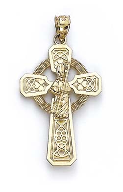 
14k Celtic Cross Pendant
