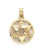 
14k Framed Jewish Star Pendant
