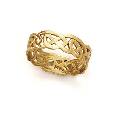 
14k Yellow Gold Celtic Toe Ring
