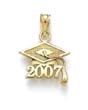 
14k 2007 Graduation Cap Pendant
