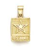 
14k US Army Star Pendant
