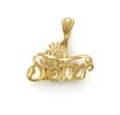 
14k Number One Sister Pendant
