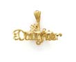
14k Number One Daughter Pendant
