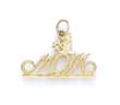 
14k Number One Mom Pendant
