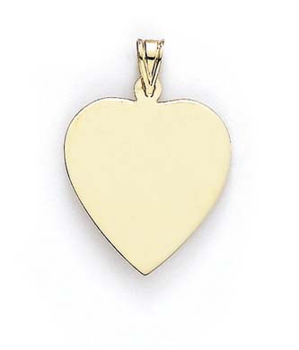 
14k Yellow Gold Polished Heart Pendant
