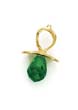 
14k May Birthstone Pacifier Pendant 5/8 I
