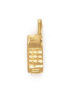 
14k Yellow Gold Cell-Phone Pendant
