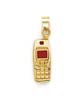 
14k Red Cell Phone Pendant
