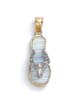 
14k Two-Tone Light Opal Flip-Flop Diamond
